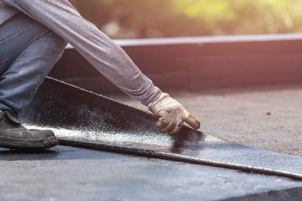 Professional Waterproofing technician working in Salem, VA